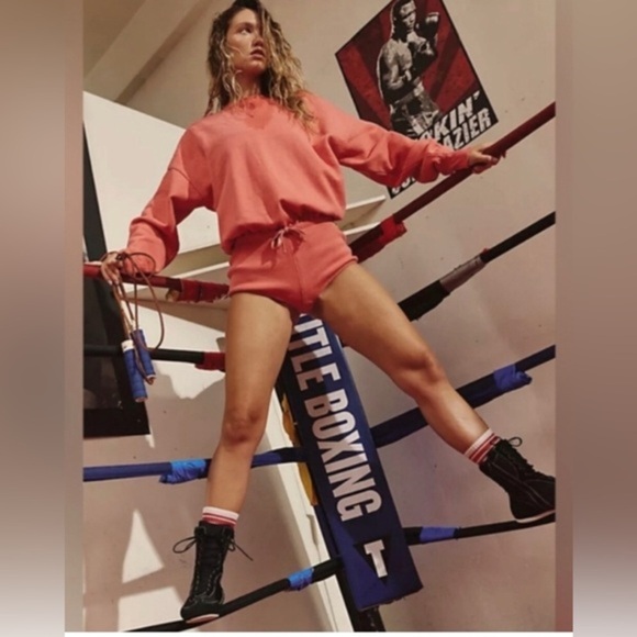 free people fp movement electric sunset For The Win Playsuit‎ romper size small - Picture 3 of 9